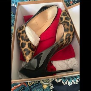 Pigalle follies 100 patent degrade leopard